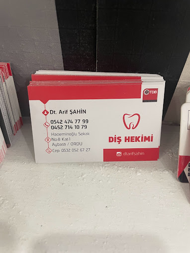 Dt. Arif Şahin, ORDU, Diş Hekimi