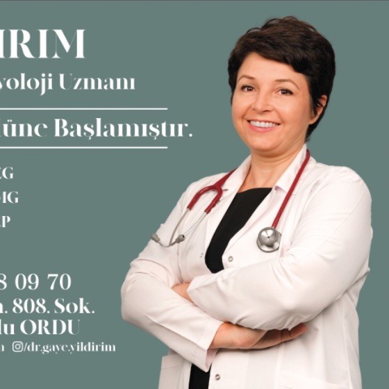 Uzm. Dr. Gaye Yıldırım, ALTINORDU ORDU